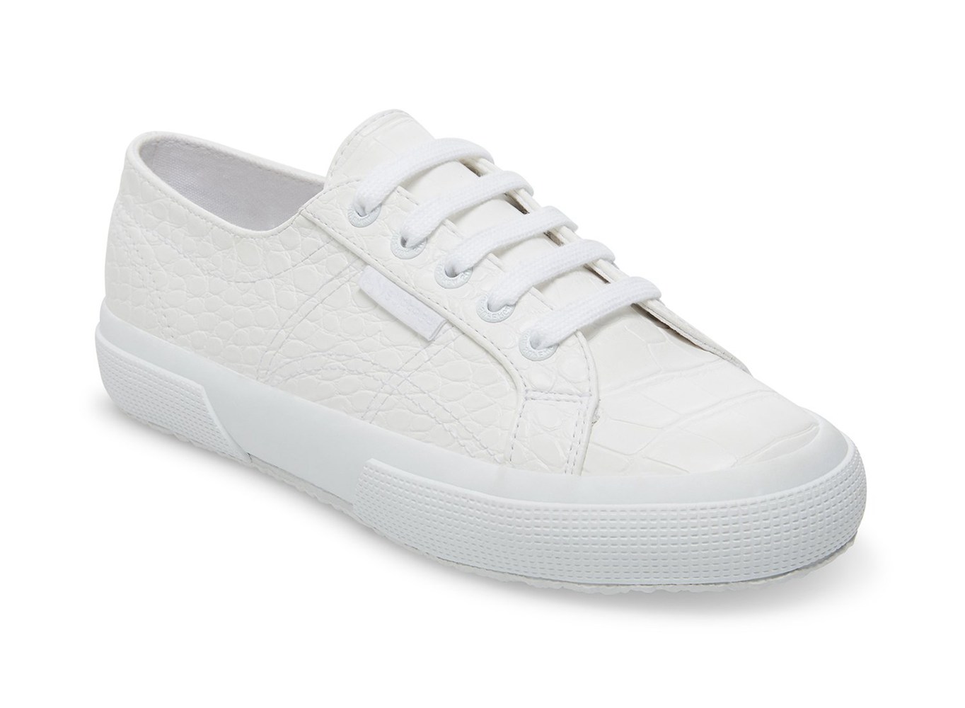 Tenis Feminino Branco - Superga 2750 Syntcrocodile Woven - NRCLY-9456